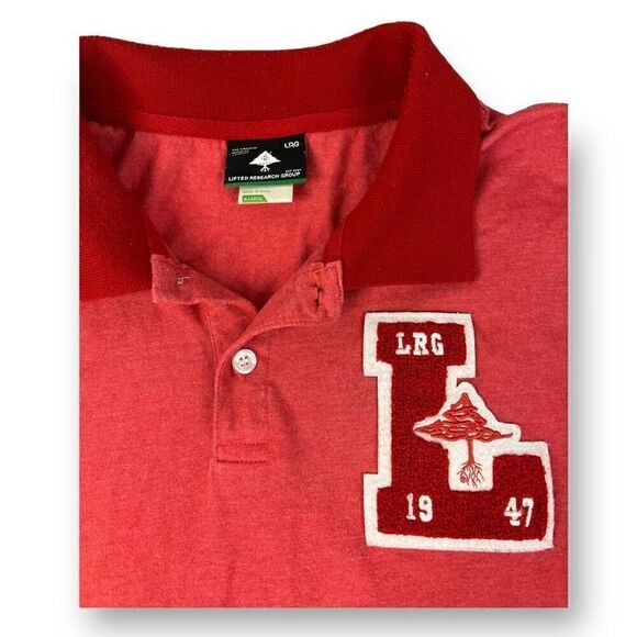 LRG Polo Top Size Extra Large - Picture 2 of 6